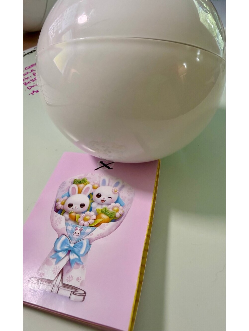 ZURU Mini Brands Create Kawaii Bouquet BUNNY Blossom #6 Complete w Capsule Card